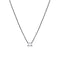 Dominique Cohen classic emerald cut east-west delicate choker in 18k black gold<span class='visuallyhidden'>; shop help at 760-978-9297.</span>